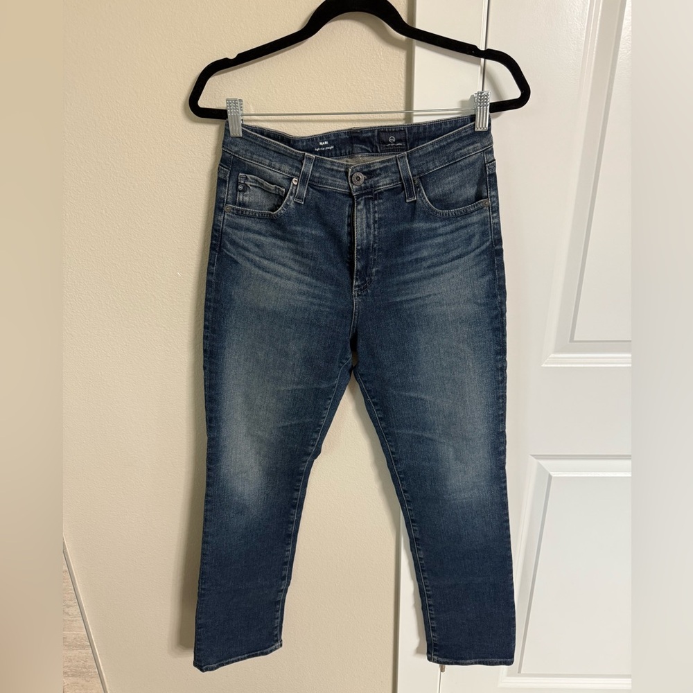 Ag Adriano Goldschmied Dark Blue Denim